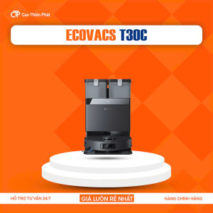Ecovacs Deebot T30C Robot hút bụi lau nhà | Lực hút 20000Pa - ZeroTangle 3.0
