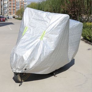 Áo mưa bạt chùm che phủ xe máy chống nắng nóng mưa gió bụi bẩn chống thấm nước dày to che được xe sh