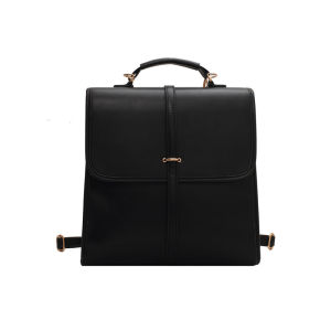Leather Backpack for women High quality College School bag waterproof Casual Travel Bagpack