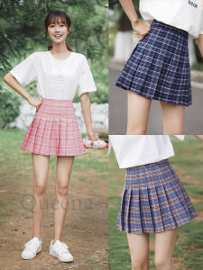 Queena กระโปรงลายสกอต กระโปง กระโปรงลายสก๊อตเอวสูง, กระโปรง กระโปรง มีซับในกระโปรงเทนนิส กระโปรงทรงเอ ราคาที่ถูกต้องจากกรุงเทพฯ XS-3XL