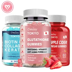 omilay glutathione Tokyo Glow Capsules Skin Whitening Anti-Aging Collagen$DH,Glutathione_y{Beauty.H Omilay Glutathione with Collagen Gummy