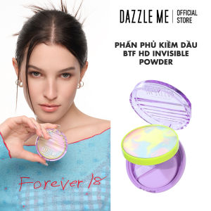 Phấn phủ kiềm dầu HD không màu Dazzle Me Better Than Filter HD Invisible Powder kiểm soát dầu kép suốt 24h 5g