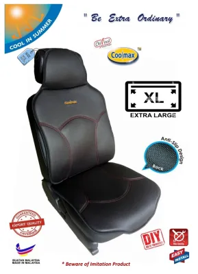 Coolmax - Supreme Series : Universal Car Seat Mat EXTRA-SIZE (Car Seat Mat / Perlapis Kerusi Kereta)