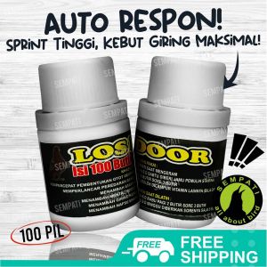 SEMPATI Los Door Dor Jamu Merpati Isi 100 Pil Merpati Balap Tinggi Pos Doping Burung Merpati Jamu Herbal Merpati Giring Keket Keras Terbang Tinggi Ngolong LOSSD