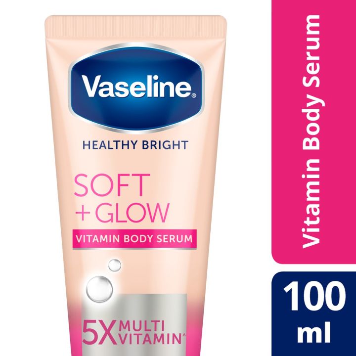 VASELINE HEALTHY BRIGHT SOFT GLOW VITAMIN BODY SERUM