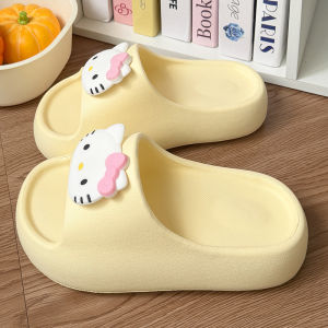 Free Shipping Small Piggy Height-Increasing Thick-Soled Slippers For Women Summer Outdoor Wear Soft-Soled Home Non-Slip Slippers