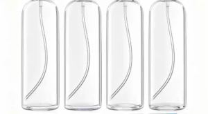 DTDNZKN 4 Pack 4 Oz (120ml) Small Spray Bottles Fine Mist    Refillable Reusable Spray Bottles for Liquids with Funnel