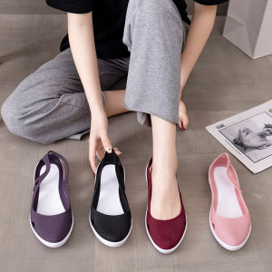 Cdfhwun รองเท้าแตะสำหรับสตรีฤดูร้อนเกาหลีสไตล์2021รองเท้าแบบมีรูระบายผู้หญิงหนา-ลื่นรองเท้าแตะชายหาดรองเท้าวุ้น