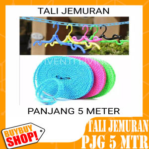 tali jemuran baju praktis / tali jemuran 5 meter / Jemuran Laundry 5 Meter / Clothes Line