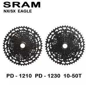SRAM Cassette NX PG 1230 SX PG 1210 11-50T Cassette 12 Speed For HG Hub Mountain Bike SX NX Cogs Bicycle Parts