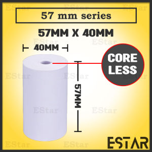 57mm Thermal Paper Thermal Receipt Paper Roll POS Receipt Foodpanda Grab Kertas Resit Cash Register TP01