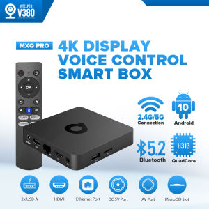 Intelper MXQ Pro Q1 Ultra HD 8K Smart TV Box Support 2.4G / 5G Dual WiFi Bluetooth 4.0 Android 10 Smart TV BOX Allwinner H313 Quad Core Media Player Set TV Receivers
