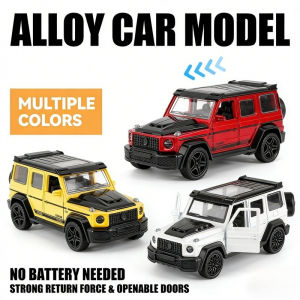 Vixplorn Diecast toy car suv model pull back alloy metal openable doors collectible matibay sulit gift kids