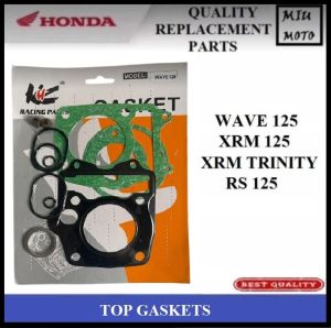 WAVE 125 XRM 125 RS125 WAVE 125 ALPHA XRM TRINIY TOP OVERHAULING GASKETS TOP GASKETS - MIUMOTO
