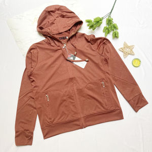 Áo khoác Nữ thun lạnh trơn dày vừa mặc size từ 45kg đến 70kg - AKTRON