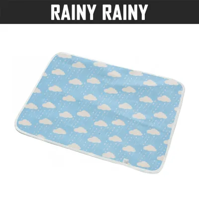 SG WATERPROOF BABY DIAPER CHANGING MAT PAD PROTECTOR ABSORBENT BREATHABLE SENIOR CARE PET PAD MATTRESS BEDSHEET FITTED BED SHEET TABLE RUBBER BOARD BABY COT CRIB INCONTINENCE