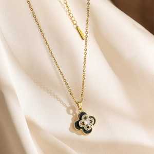 [ Bayar Ditempat ] Kalung Titanium Anti Karat Wanita Ori / Kalung Titanium Cewek / Kalung itanium Cewek Model Baru / Kalung Titanium Asli Ori Import