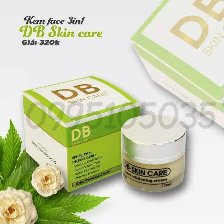 KEM FACE DB 3IN1 SKIN CARE D NG TR NG DA T I U Lazada.vn