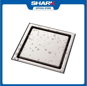 Shark SP720 304 Stainless Steel Tile Insert Floor Drain 10x10 | Durable Anti-Clog & Rust-Resistant