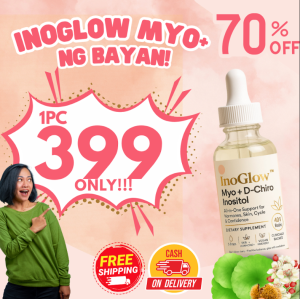 InoGlow : Myo-Inositol & D-Chiro Inositol Supplement for Women | Fertility Supplements for Hormonal Balance & Ovarian Health Support