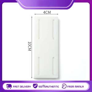 Power Socket Holder Self Adhesive Punch-Free Plug Fixer Seamless Socket Holder Wall Mount Fixator