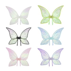 Foldable Fairy Butterfly Wing Angel Wing Kids Adult Party Fancy Dress Costume Photography Props for Halloween Cosplay