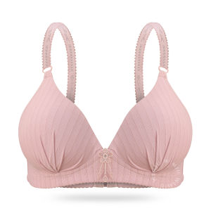 Wimiu BH Wanita Bra Wanita Busa Tipis Tanpa Kawat Katun Jepang Seksi Cup B C Kait 3 100092