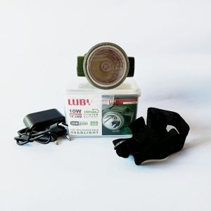 SENTER KEPALA LED 10 WATT CAS TERANG CAHAYA PUTIH