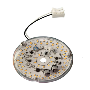 Round LED Ceiling Fan Light 120V 18W 3 Color Temperature Dimmable LED Retrofits Light Board Panel Easy to Install