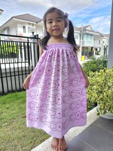 ผ้าขนหนู ผ้านาโน เด็กโต 5-15 ขวบ กระโจมอก พร้อมส่ง ผ้านุ่มใส่สบาย แห้งง่าย