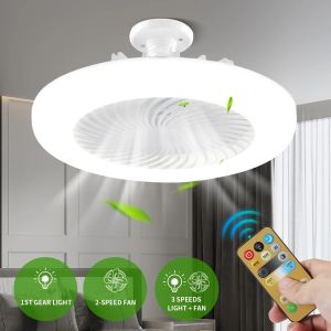 Seville Smart 3-in-1 Ceiling Fan with Remote Control and 3-Speed E27 AC85-265V Lighting Base for Bedroom and Living Room Lighting