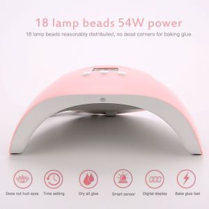 UV Lamp Nail Dryer SUN X11 Max 66 Leds 280W Nail Lamp Uv Light Timer Auto Sensor Quick-drying Phototherapy Machine