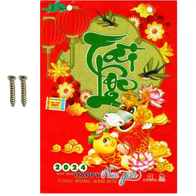 Lịch Bloc 2026 Tài Lộc Khổ Giấy Đại (14.5x20.4 cm)