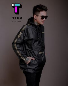JAKET PARASUT PRIA CAGOULE 3D POLET BGSR - JAKET CAGOULE COMBI BGSR