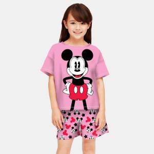 Setelan Anak Perempuan Umur 3-15 Tahun Terbaru Mickey /Stelan Anak/ Stelan Anak cewek