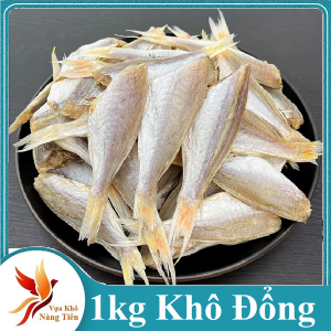 1kg Khô Cá Đổng Trắng Lưng Vàng Béo Mỡ Thịt Nhiều Rất Ít Xương Vị Mặn Vừa Ăn-  VỰA KHÔ NÀNG TIÊN