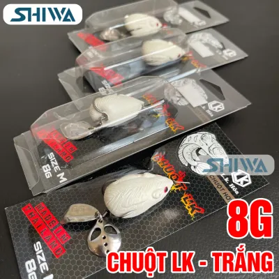 Mồi Câu Lure Chuột LK Action Nổi Bản Mập 8G - Mồi Câu Lure Nhái Hơi Chuyên Câu Cá Lóc Mồi Câu Giả Mồi Câu Cá PHỤ KIỆN ĐỒ CÂU SHIWA
