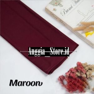 Pashmina Instan Anak Remaja Premium Jersey - Hijab Leher Anak Modern Warna Solid