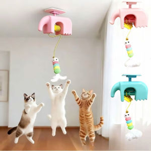 Cat Toy Door Hanging Kitten Toy Automatic Electric Flying Bird Cat Toy Cat Interactive Toy Cat Supplies