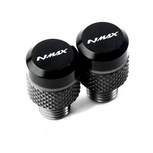 สำหรับ YAMAHA XMAX 300 250 400 Nmax 125 155 NVX 155 All Years CNC M10 * 1.25 กระจกมองข้างรูเสียบสกรูหัวกระจกฝาครอบสลักเกลียวและล้อหน้า ABS เซนเซอร์ยาม