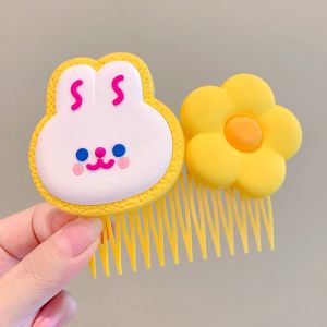 4pcs/set Childrens Comb Hair Clip New Fashion Cartoon Hair Comb Hairpin Cute Bangs Comb Clip For Girls Woman Hair Accessories