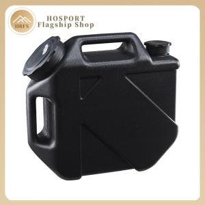 【HRFS】 10L Drinking Water Canister Large Capacity Portable Camping Bucket Water Storage with Detachable Faucet for Camping Fishing Picnic
