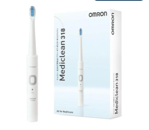 BÀN CHẢI ĐÁNH RĂNG ĐIỆN SÓNG ÂM OMRON HT-B318-W – NHẬT BẢN (Điện 110V)