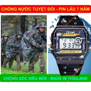 Đồng Hồ Điện Tử WR Pro CA.S|.O Chống Sốc 9 SX tại Thailand Chống Nước Tuyệt Đối Pin Lâu 7 Năm CH01