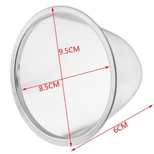 EUYRT Teapots Cups Loose Leaf Tea Kitchen Stainless Steel Herb Tea Infuser Strainer Spice Filter Drinkware