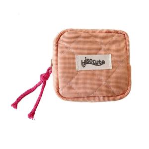 Makeup Bag for PursePreppy Zipper Cosmetic Pouch PurseTravel Pouch Sanitary Napkin Storage Bag Makeup Organizers