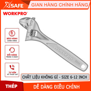 Mỏ lết (Cờ lê điều chỉnh được) 6-12 inch 150mm Workpro