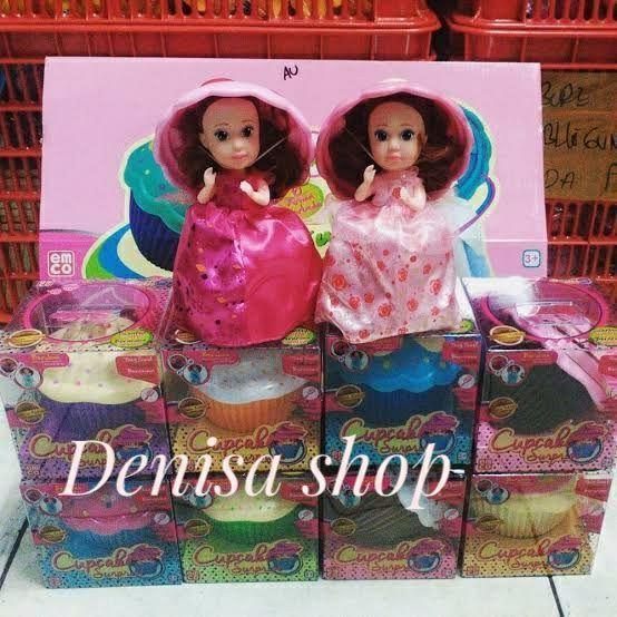 Mini Cupcake Princess Surprise Doll Mainan Anak Perempuan Unik