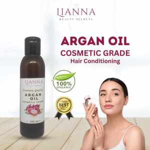 LIANNAS MOROCCAN ARGAN OIL 100ml For FACE BODY & HAIR Essence Repair Moisturizing Damage Dry Hair Prevent Hair Loss Product Hair Growth Essential Oil Nourish Repair Dry Hair Damaged Hair Oil for Dry Scalp with 100% Pure Essential Oils and Curly Hair
