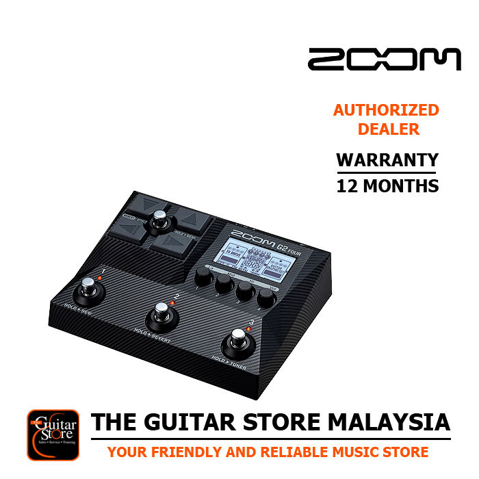 Zoom G2 Four Multi-Effects Processor Pedal (G2-Four / G2Four) | Lazada